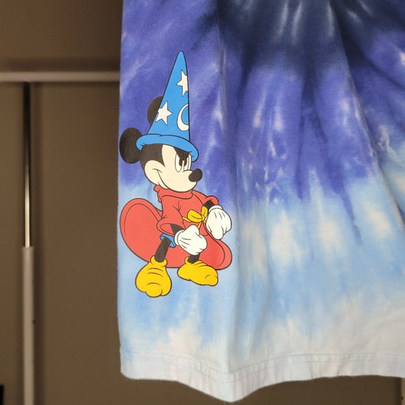 SPECIAL COLLABORATION Vans x Disney Apparel Mens Tie Dye T-Shirt - Size: Medium - Picture 3 of 4